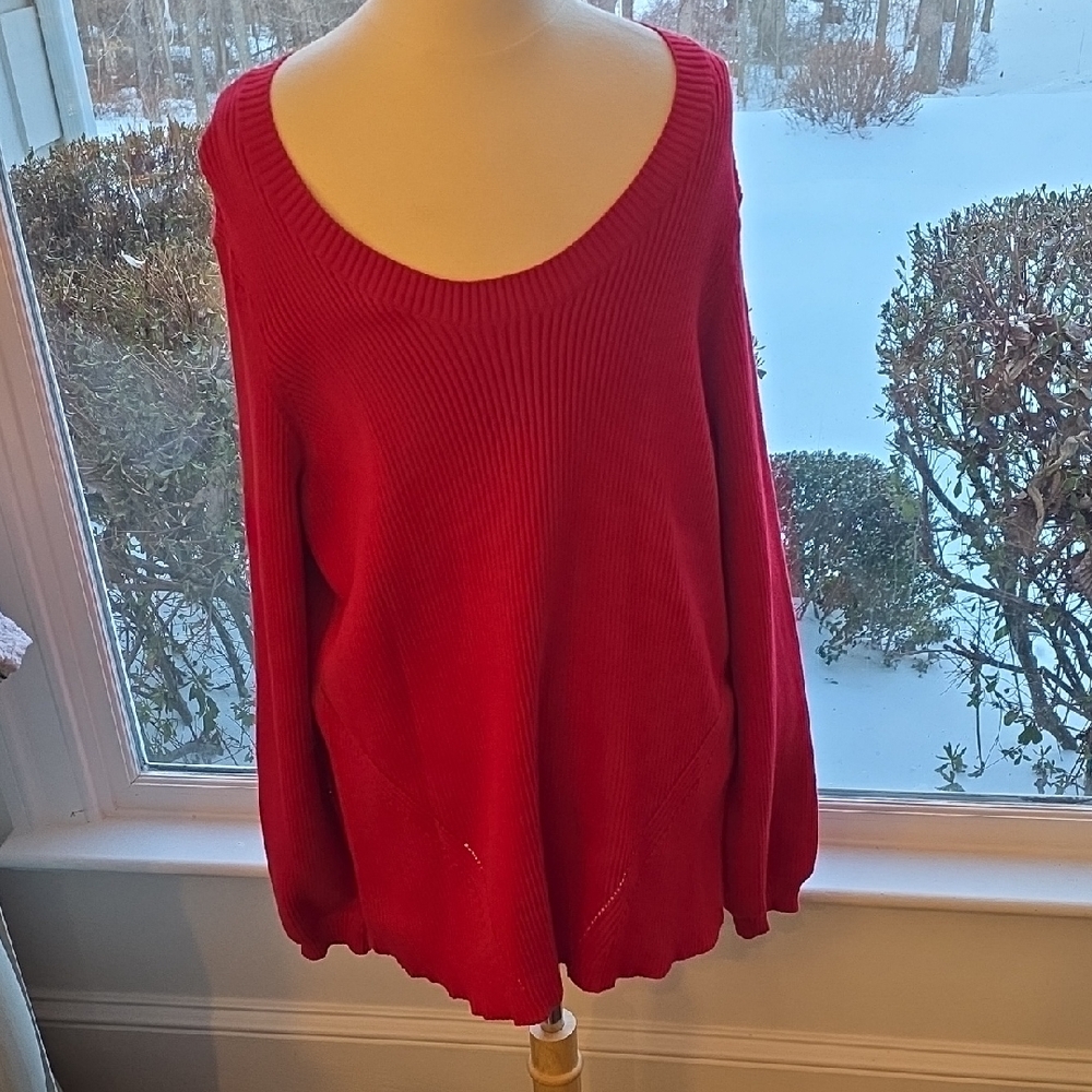 Maje Vibrant Red Women's Sweater